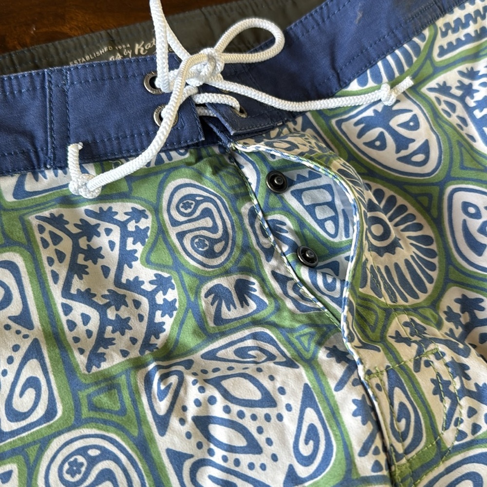 NEW💙🌴Kanvas by Katin heritage collection, Jade castaway, hybrid, swim trunk - Picture 8 of 8